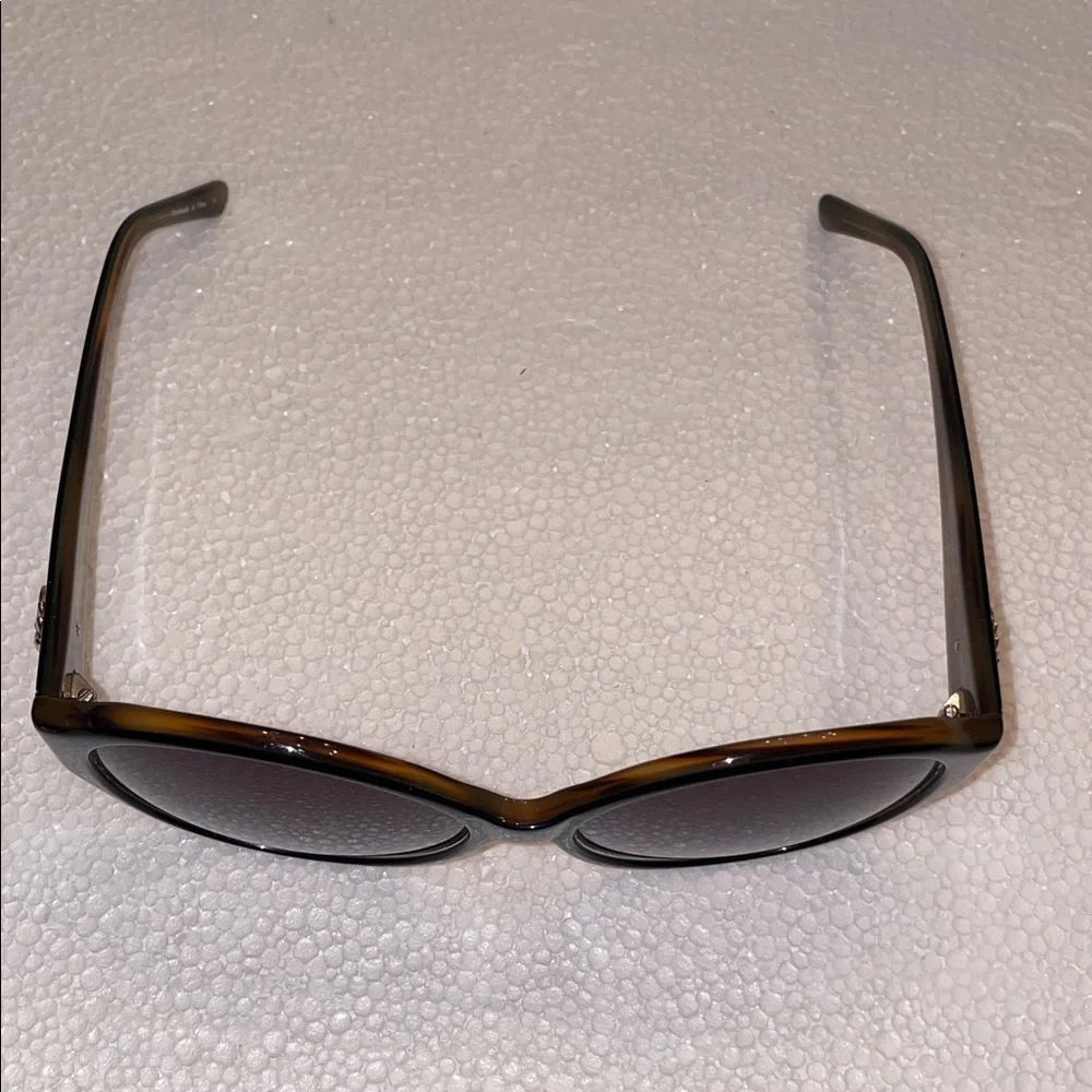 Chic Judith Leiber Black and Brown Women's Sunglasses